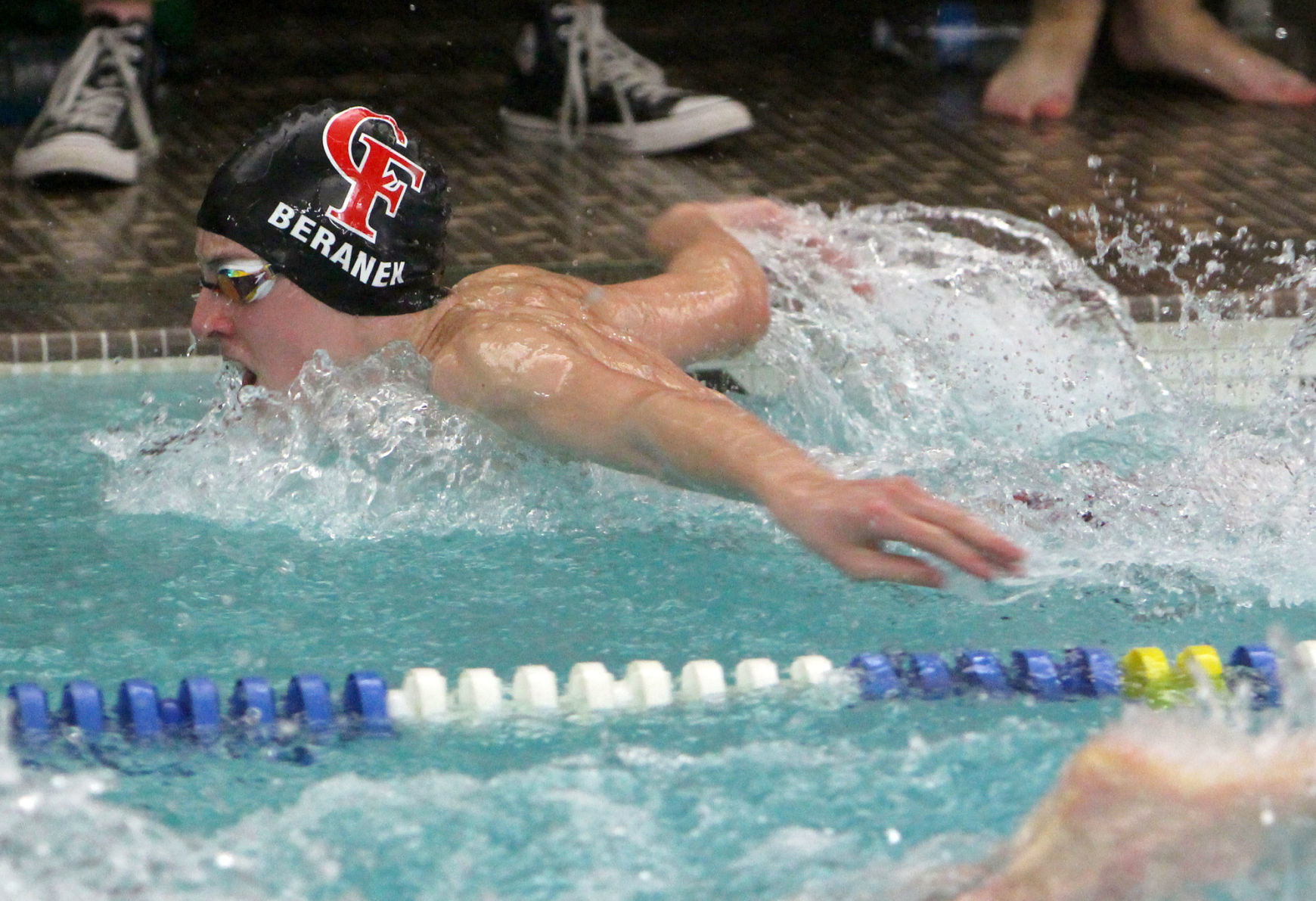 Eau Claire Boys Swimming Husky Invitational 1-19-19